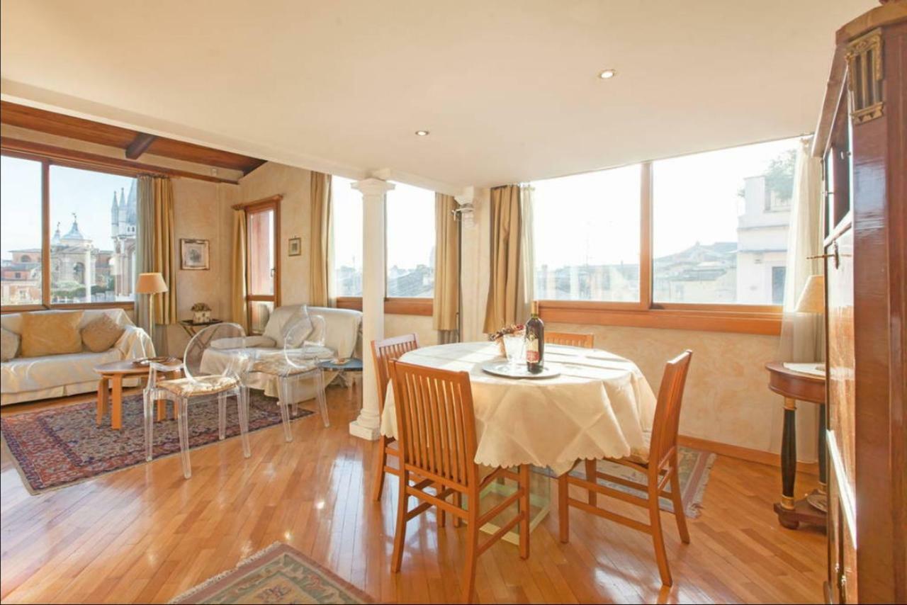 Amazing Panoramic Artist'S Loft Spanish Steps Roma Exterior foto